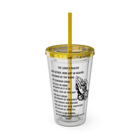 The Lord's Prayer 16oz Tumbler with Straw