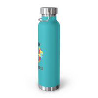 Autism Puzzle Heart Awareness — 22oz Insulated Water Bottle