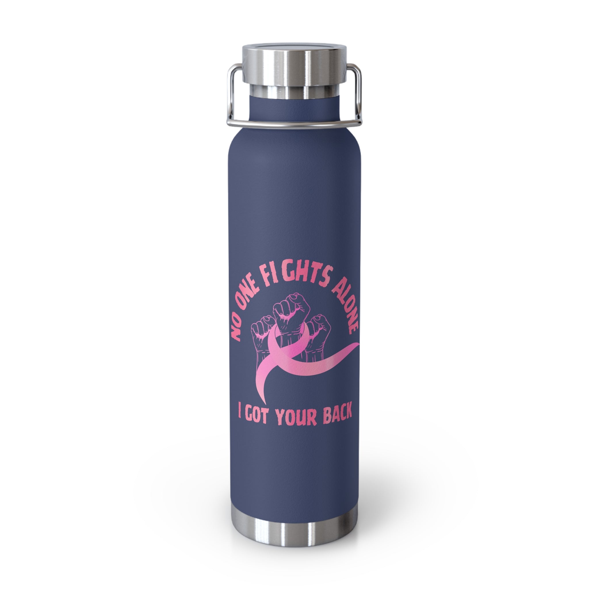 No One Fights Alone 22oz Insulated Water Bottle