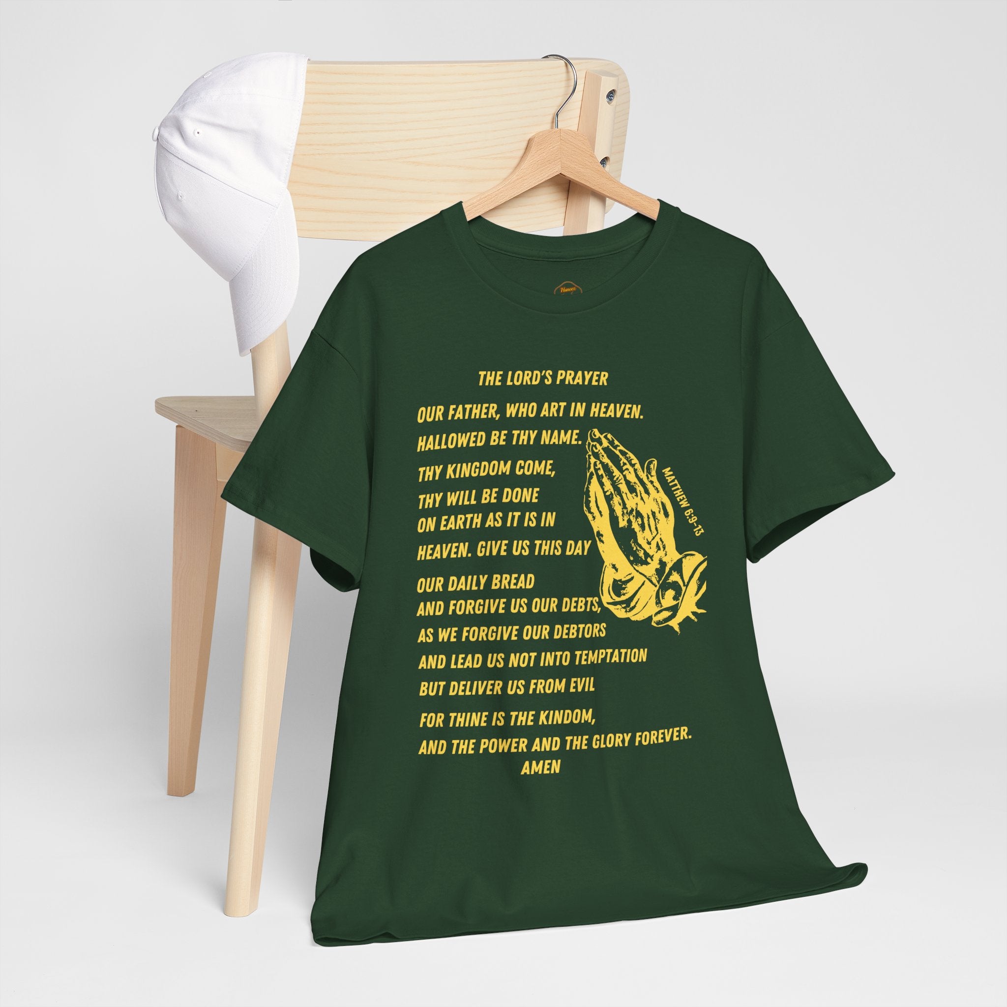 The Lord's Prayer T-Shirt - Gold