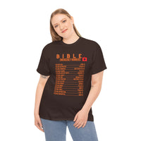 Bible Emergency Numbers Tee - Orange