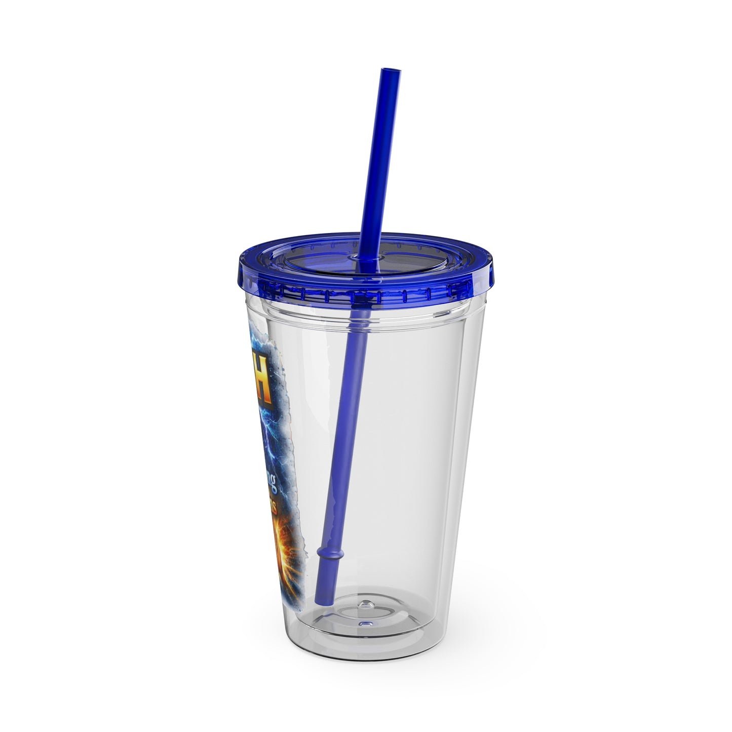 Push Pray Until Something Happens 16ozTumbler — Hands