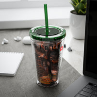 Bible Emergency Numbers 16oz Tumbler with Straw