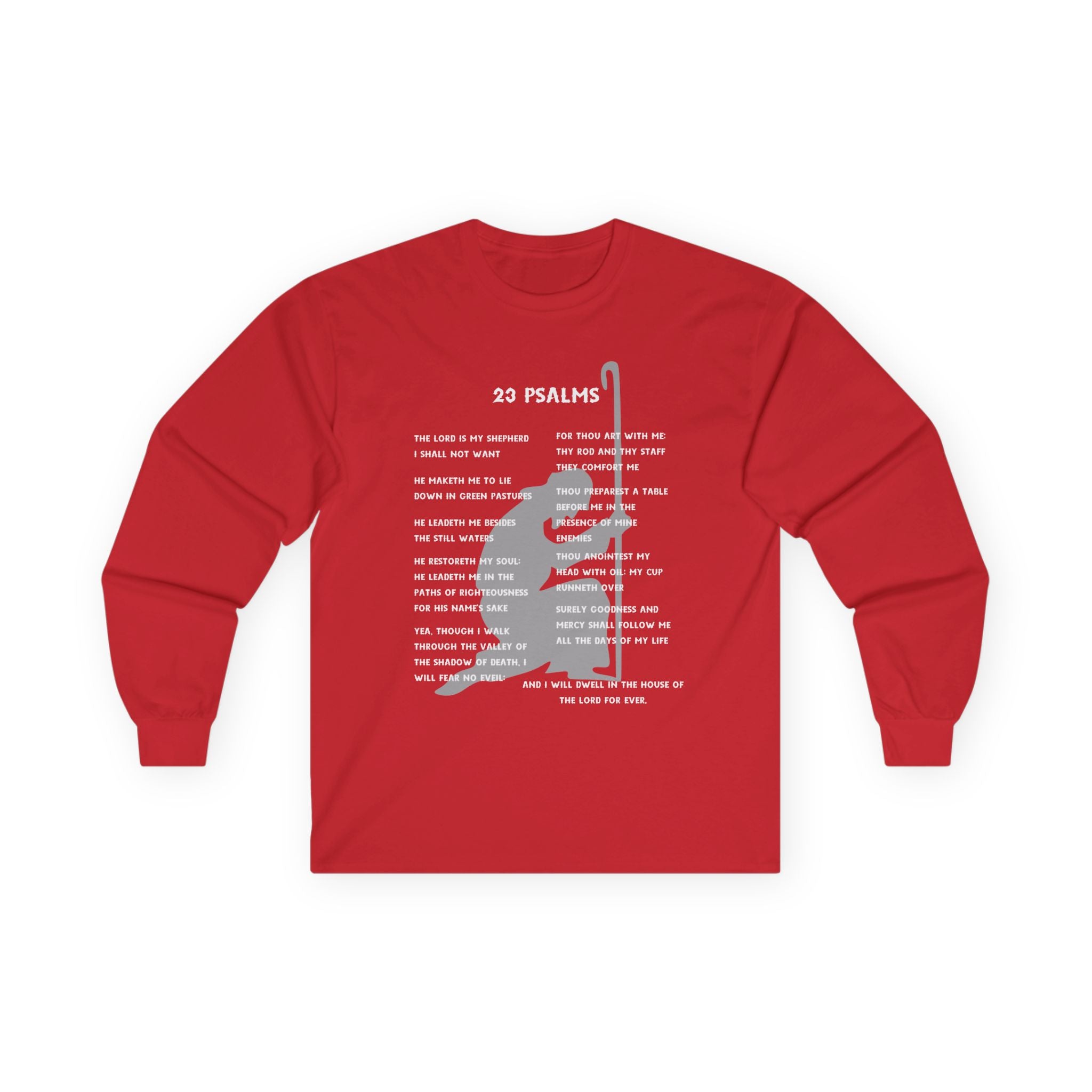 23 Psalms Long Sleeve - White