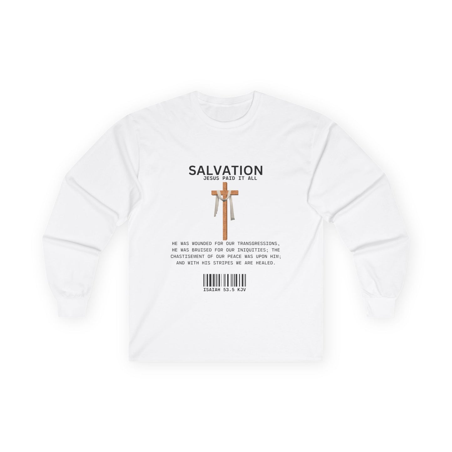 Salvation - Jesus Paid Long Sleeve Tee