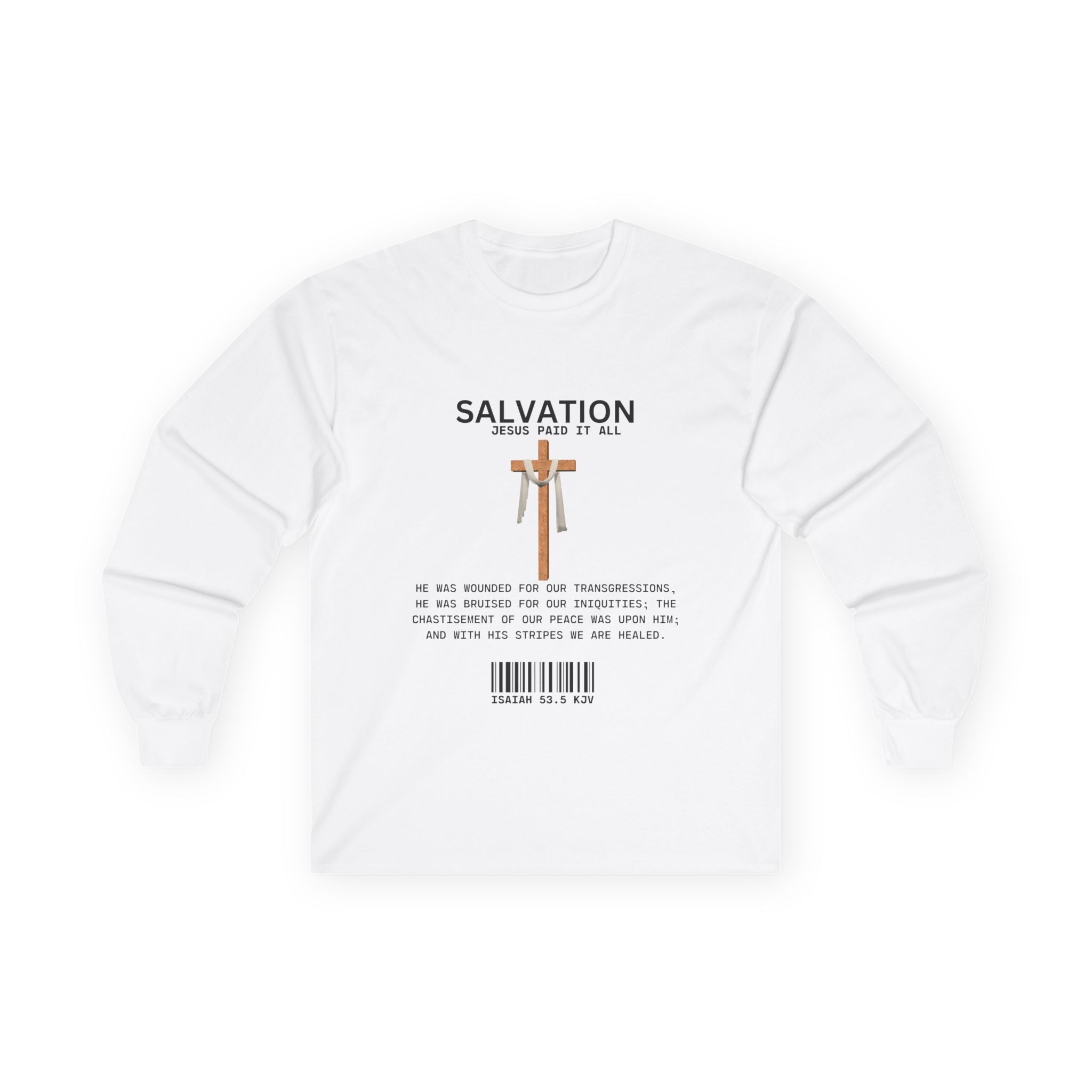 Salvation - Jesus Paid Long Sleeve Tee