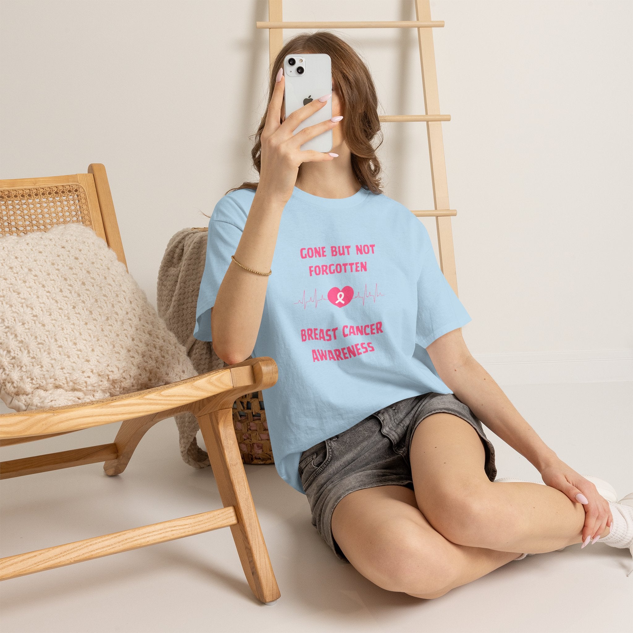 Gone But Not Forgotten Breast Cancer T-shirt