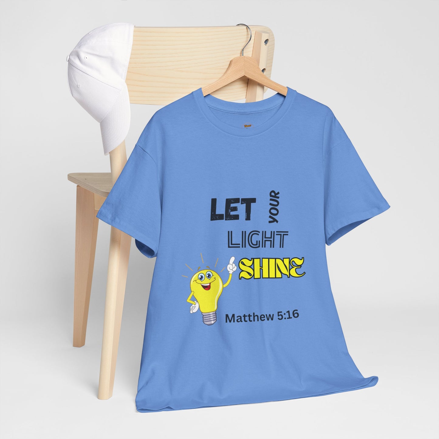 Let Your Light Shine T-Shirt – Matthew 5:16