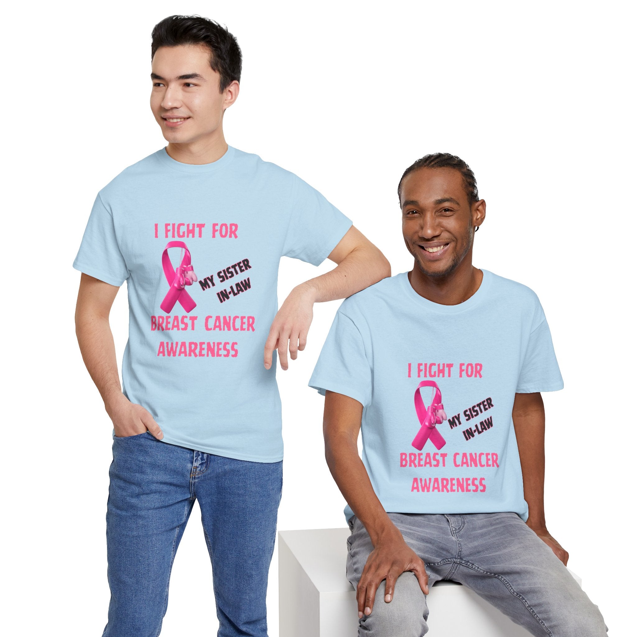 I Fight For My Sister-In-Law Pink Ribbon Shirt
