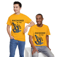 Anchored in the Lord T-Shirt - Black
