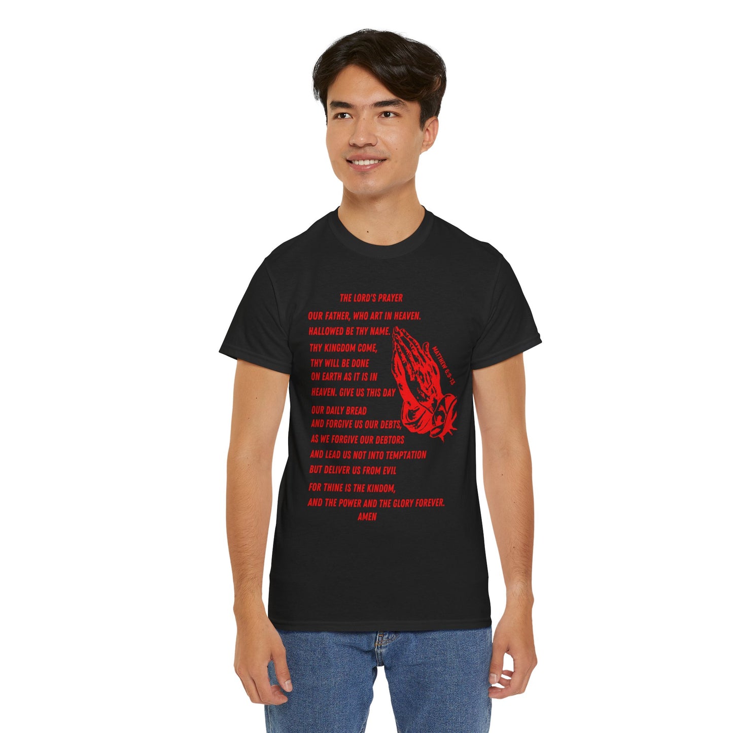 The Lord's Prayer T-Shirt - Red