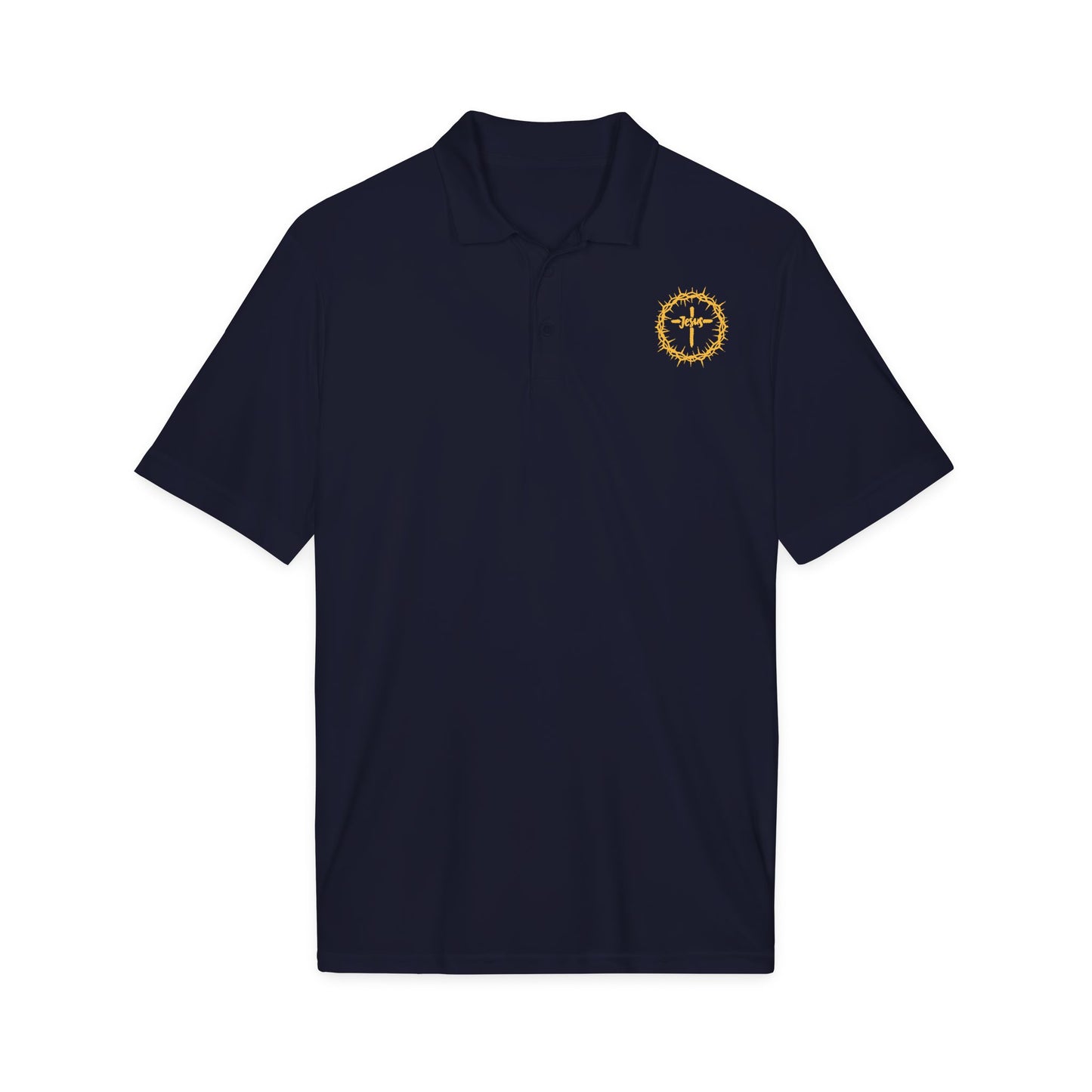 Jesus Crown of Thorns Polo