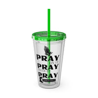 Pray On It 16oz Tumbler with Straw