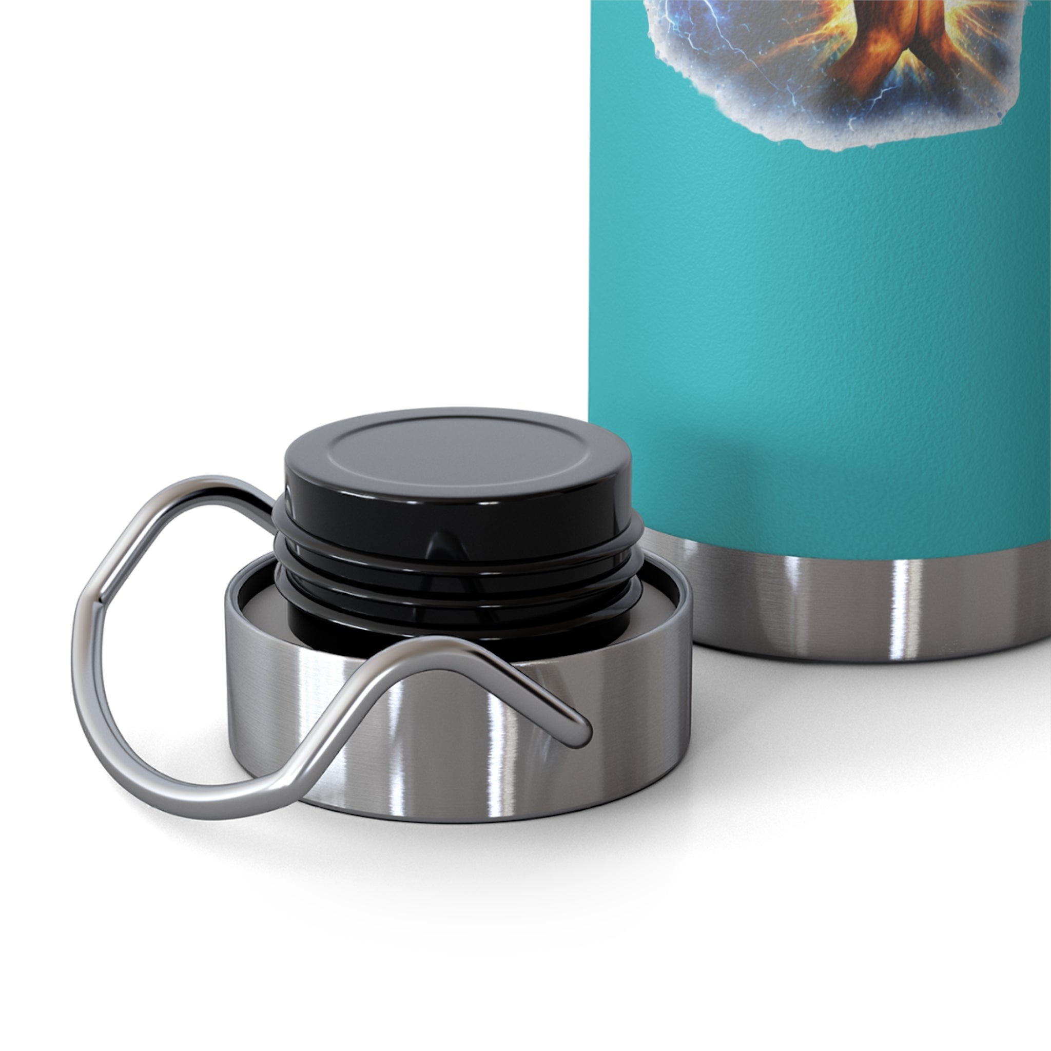 “Push: Pray Until Something Happens” 22oz Insulated Water Bottle - Hands