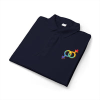 Female Rainbow Symbols Polo Shirt