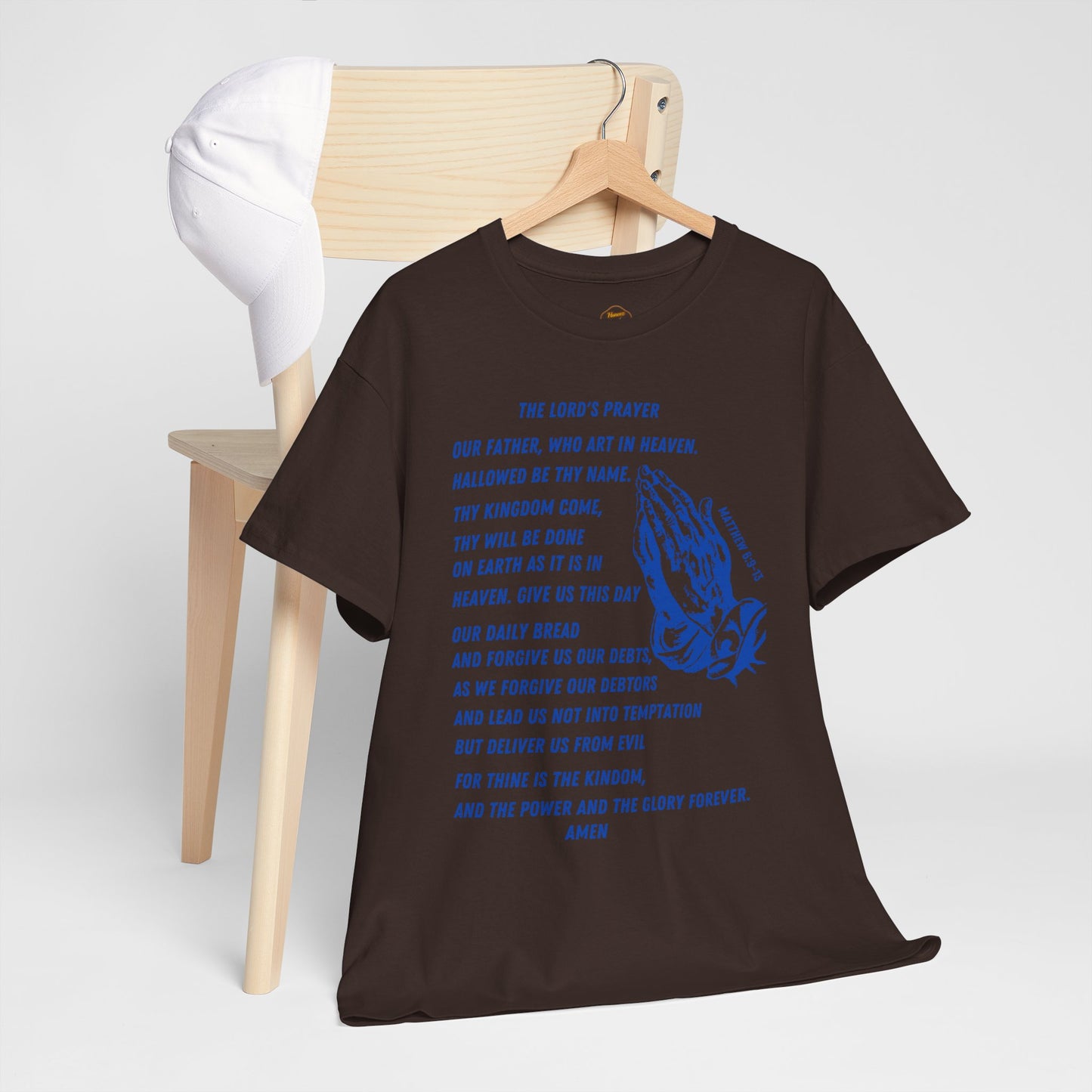 The Lord's Prayer T‑Shirt - Blue