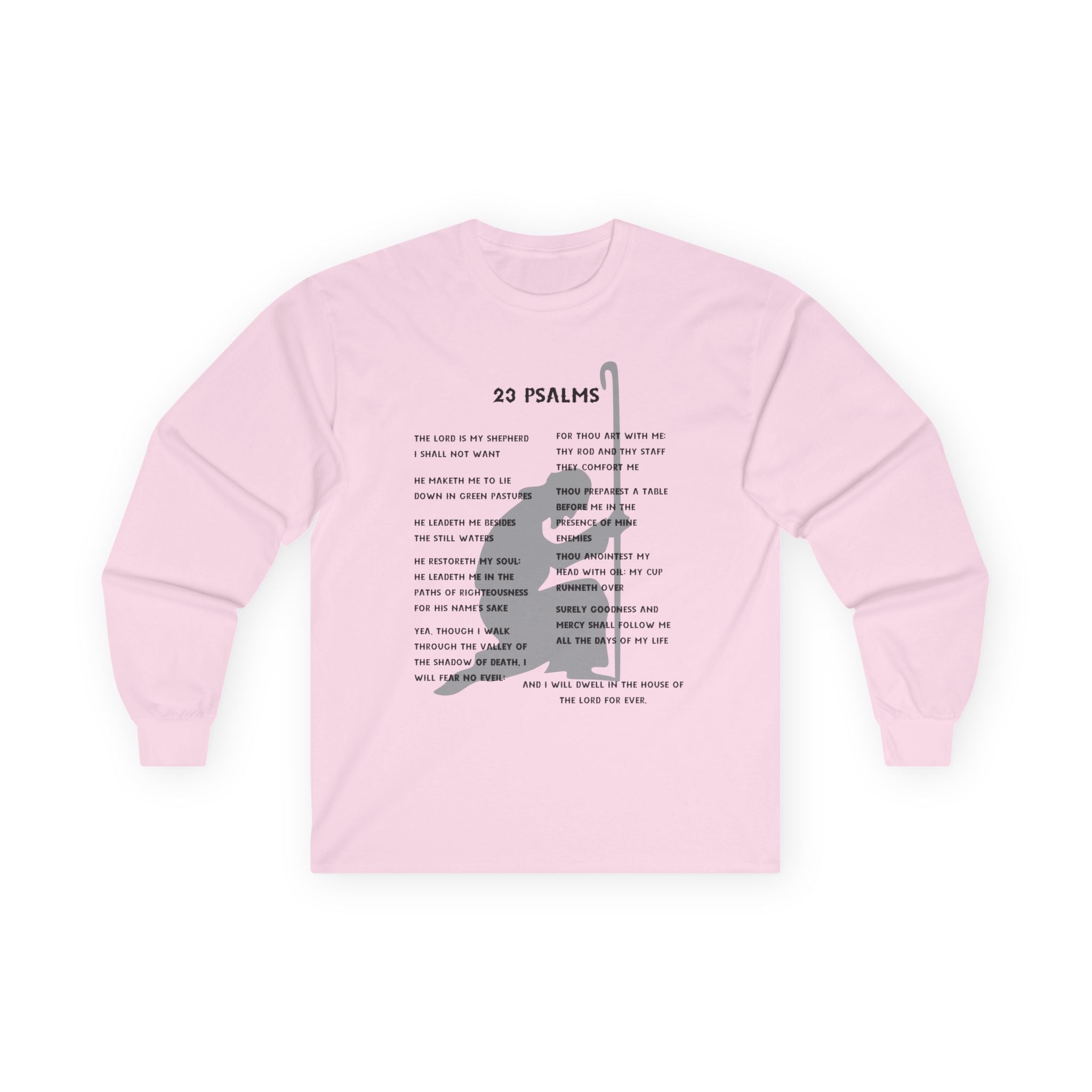 23 Psalms Long Sleeve - Black