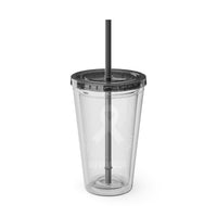 Breast Cancer Survivor 16oz Tumbler with Straw