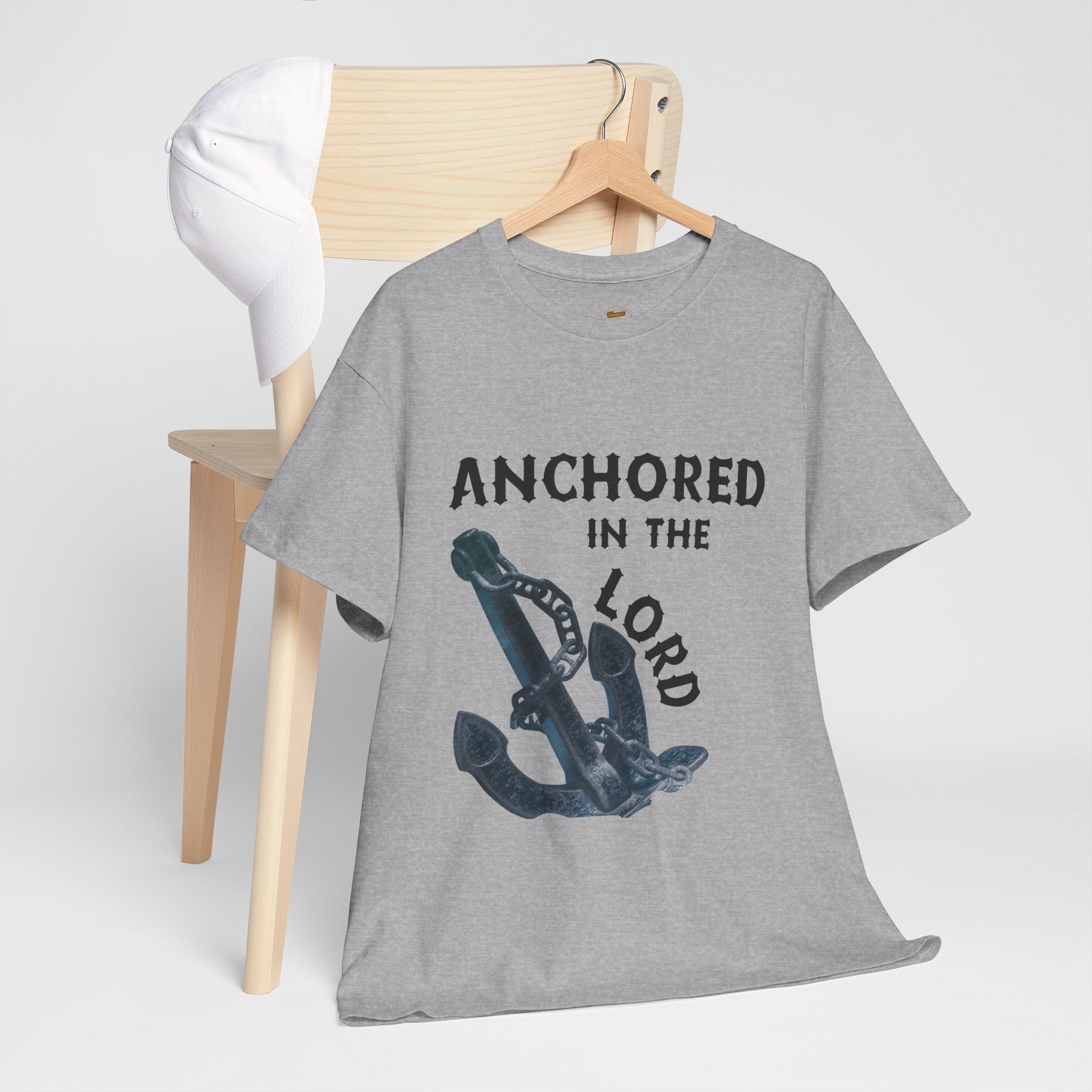 Anchored in the Lord T-Shirt - Black