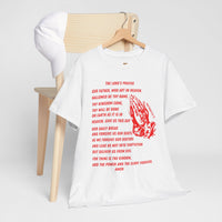 The Lord's Prayer T-Shirt - Red
