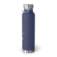 Survivor Breast Cancer Awareness 22oz Insulated Water Bottle