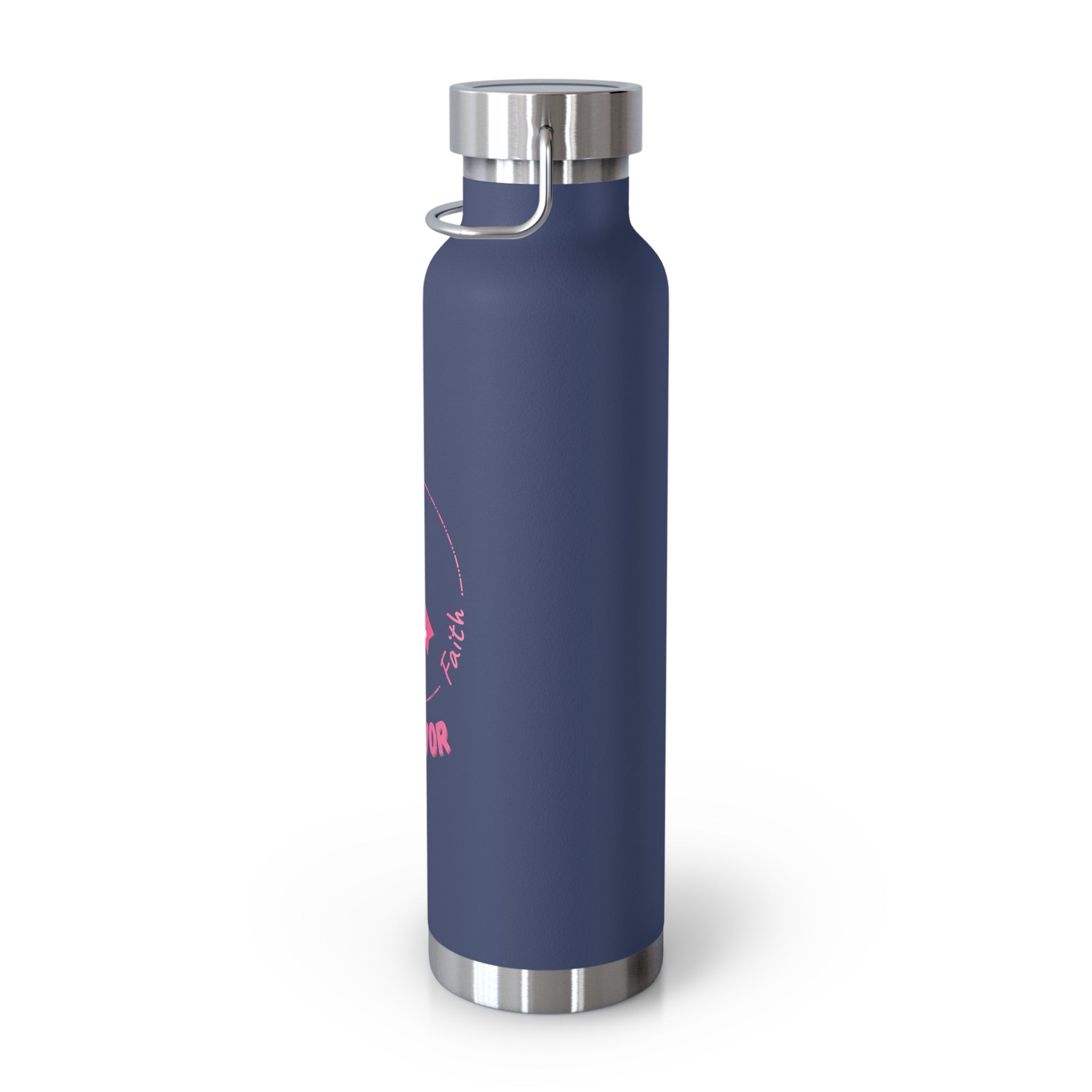 Survivor Breast Cancer Awareness 22oz Insulated Water Bottle