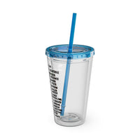 Characteristic Names of God 16oz Tumbler with Straw