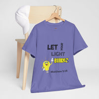 Let Your Light Shine T-Shirt – Matthew 5:16