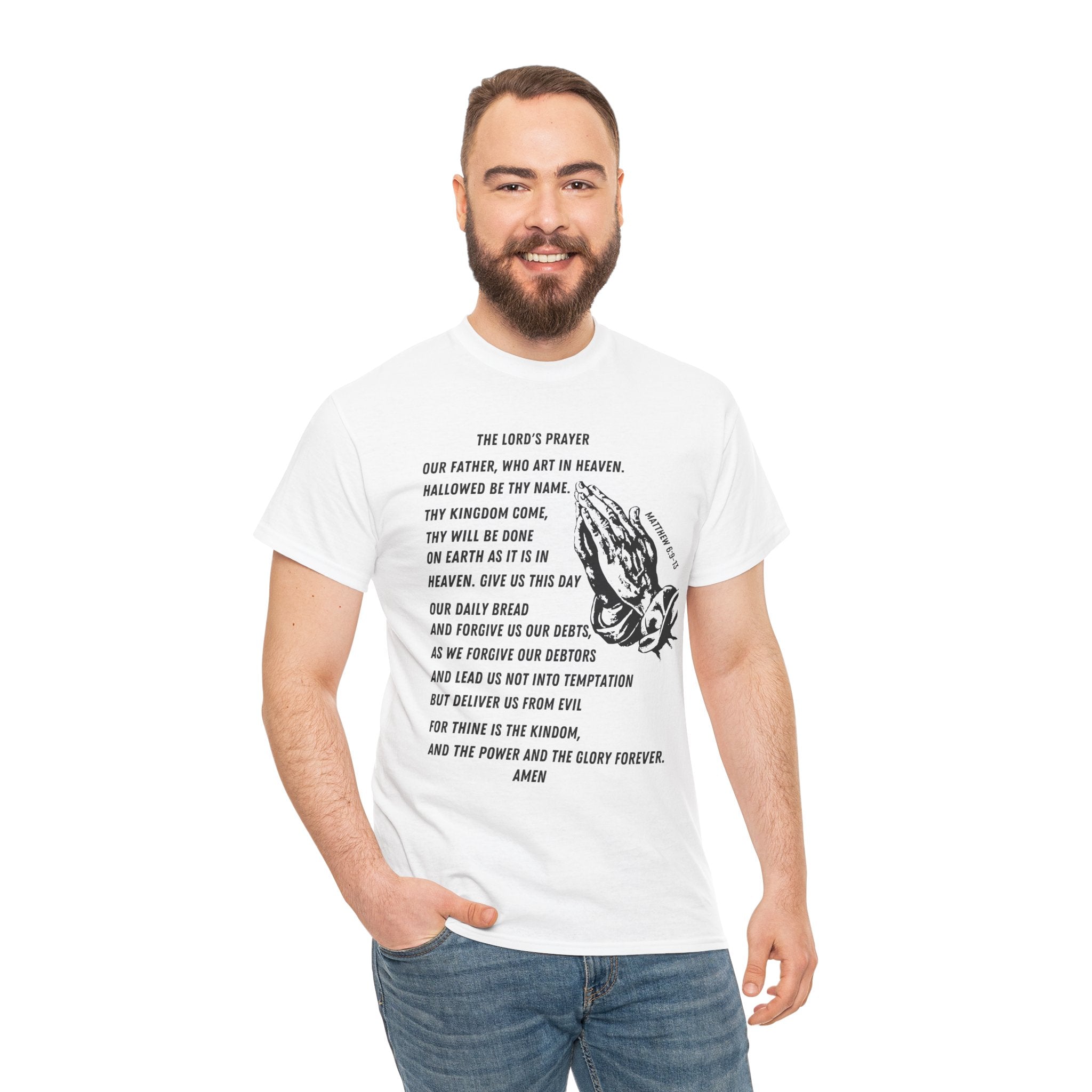 The Lord's Prayer T‑Shirt - Black