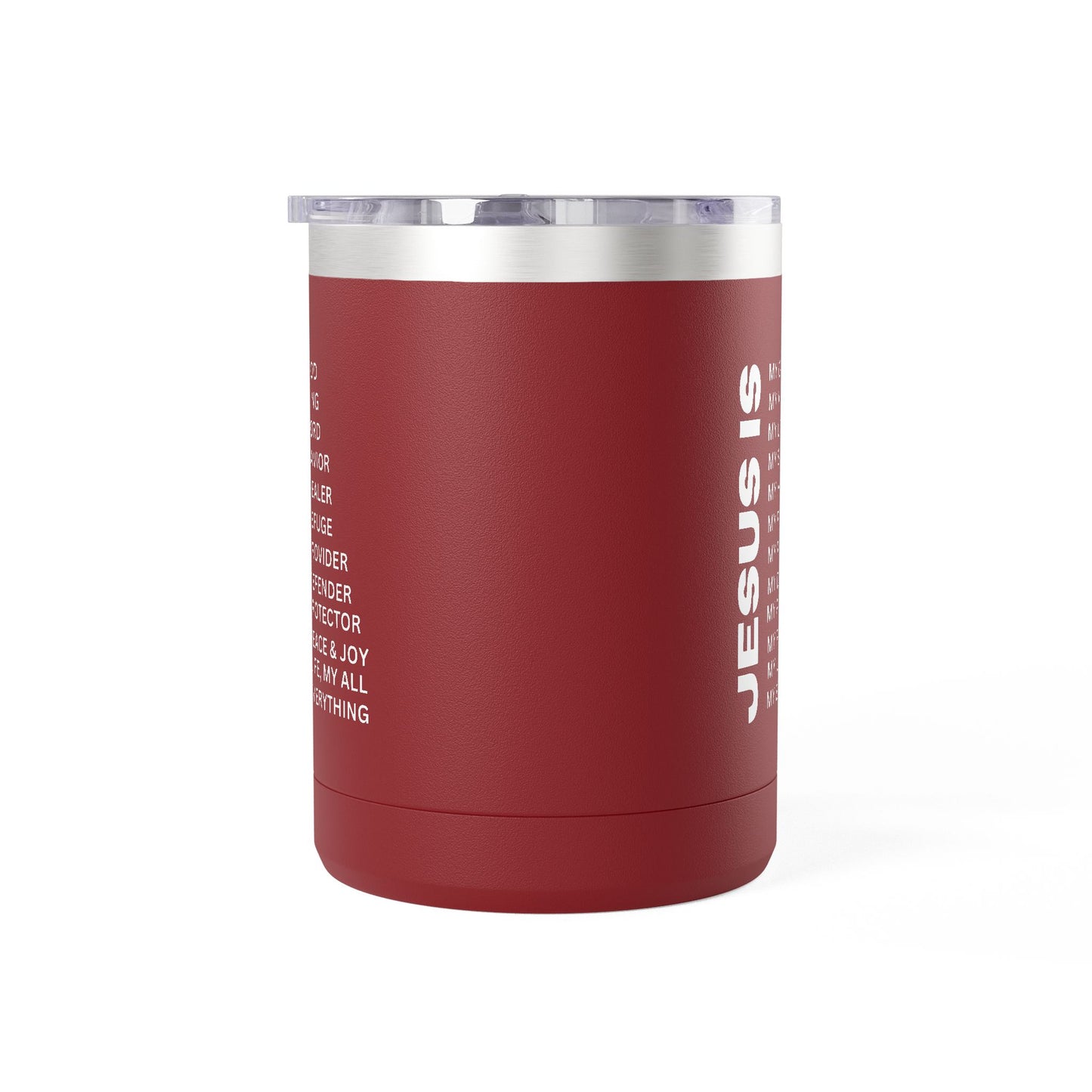 Christian Jesus Is 15oz Tumbler - White