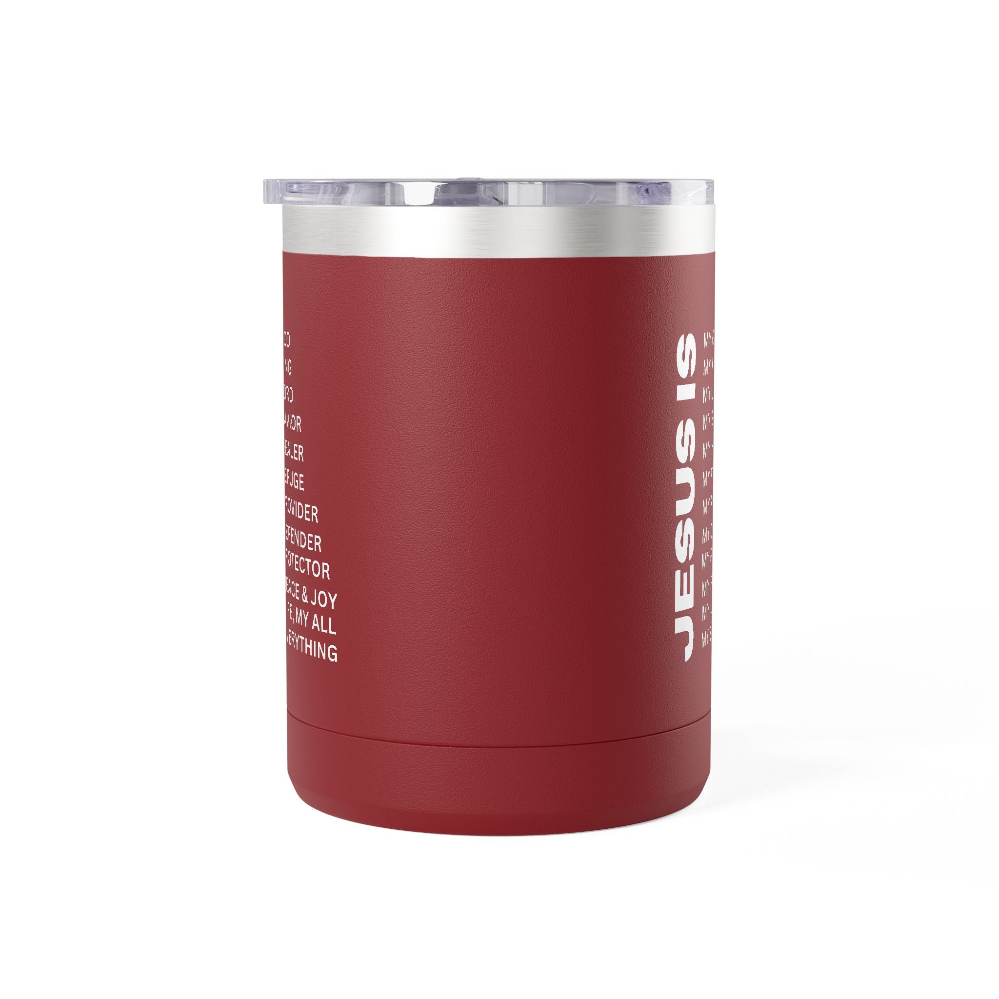 Christian Jesus Is 15oz Tumbler - White