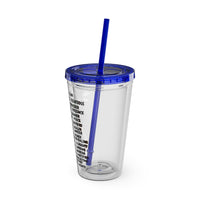 Characteristic Names of God 16oz Tumbler with Straw