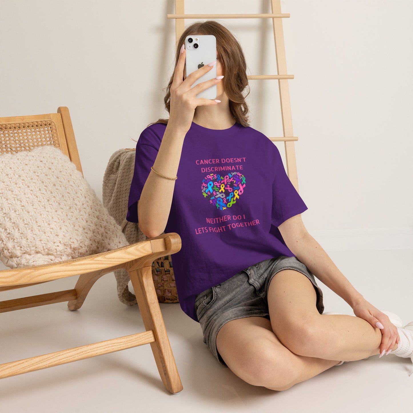 Cancer Doesn't Discriminate Support Tee