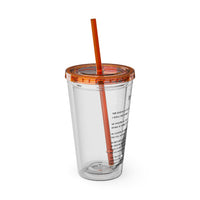 23 Psalms 16oz Tumbler with Straw