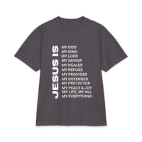 Christian JESUS IS T-shirt - 7X only - White