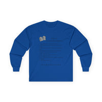 10 Commandments Long Sleeve - Black
