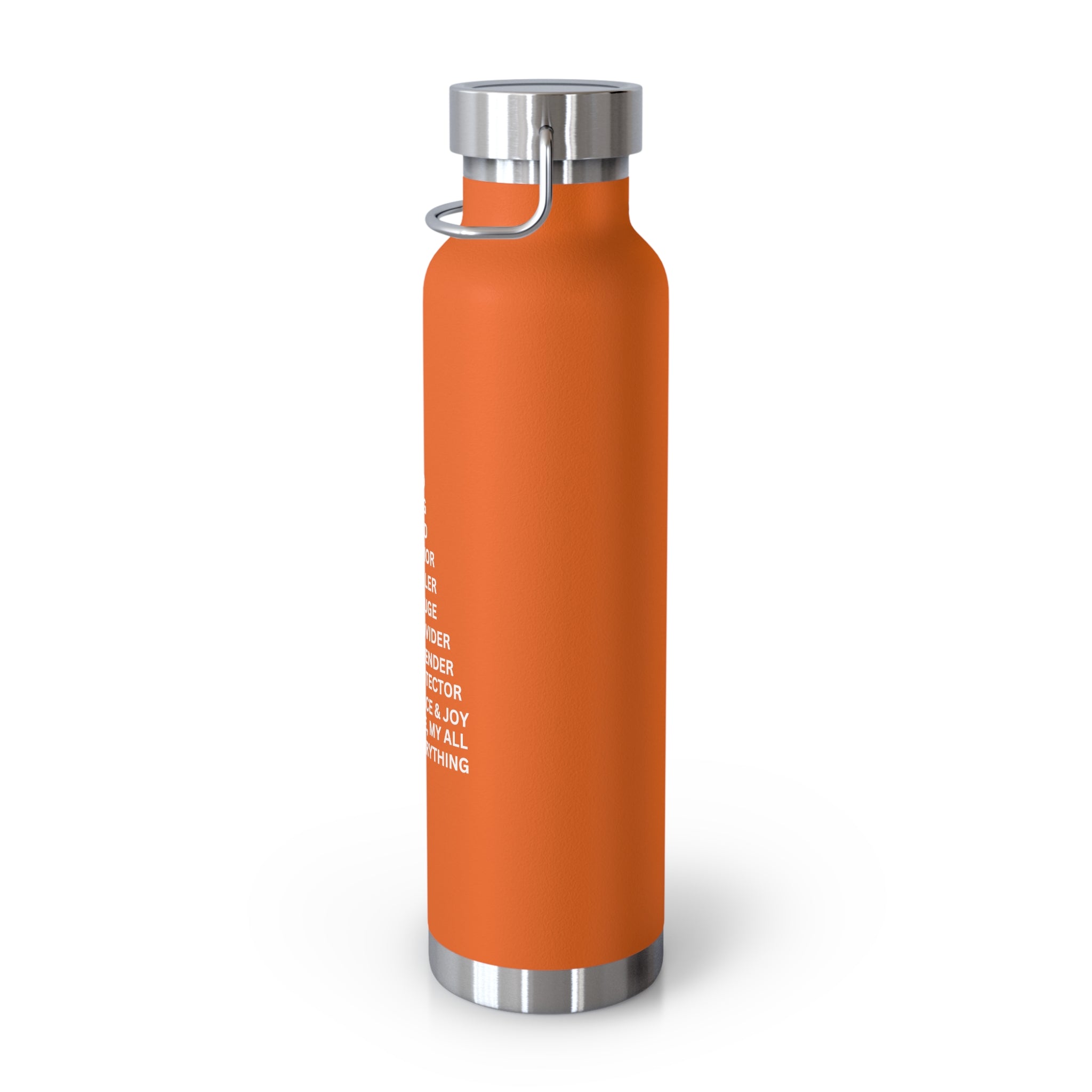 Christian JESUS IS 22oz Insulated Water Bottle - White