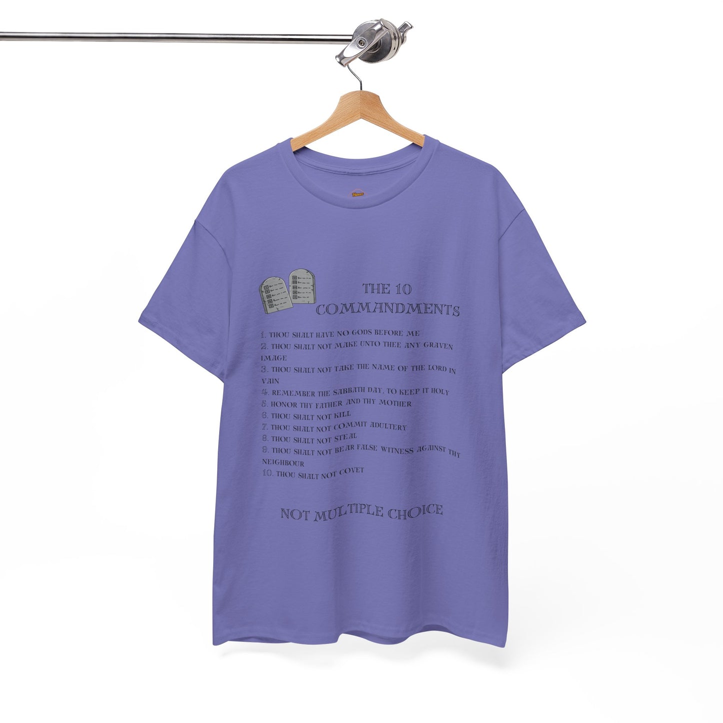 10 Commandments T-Shirt - Black