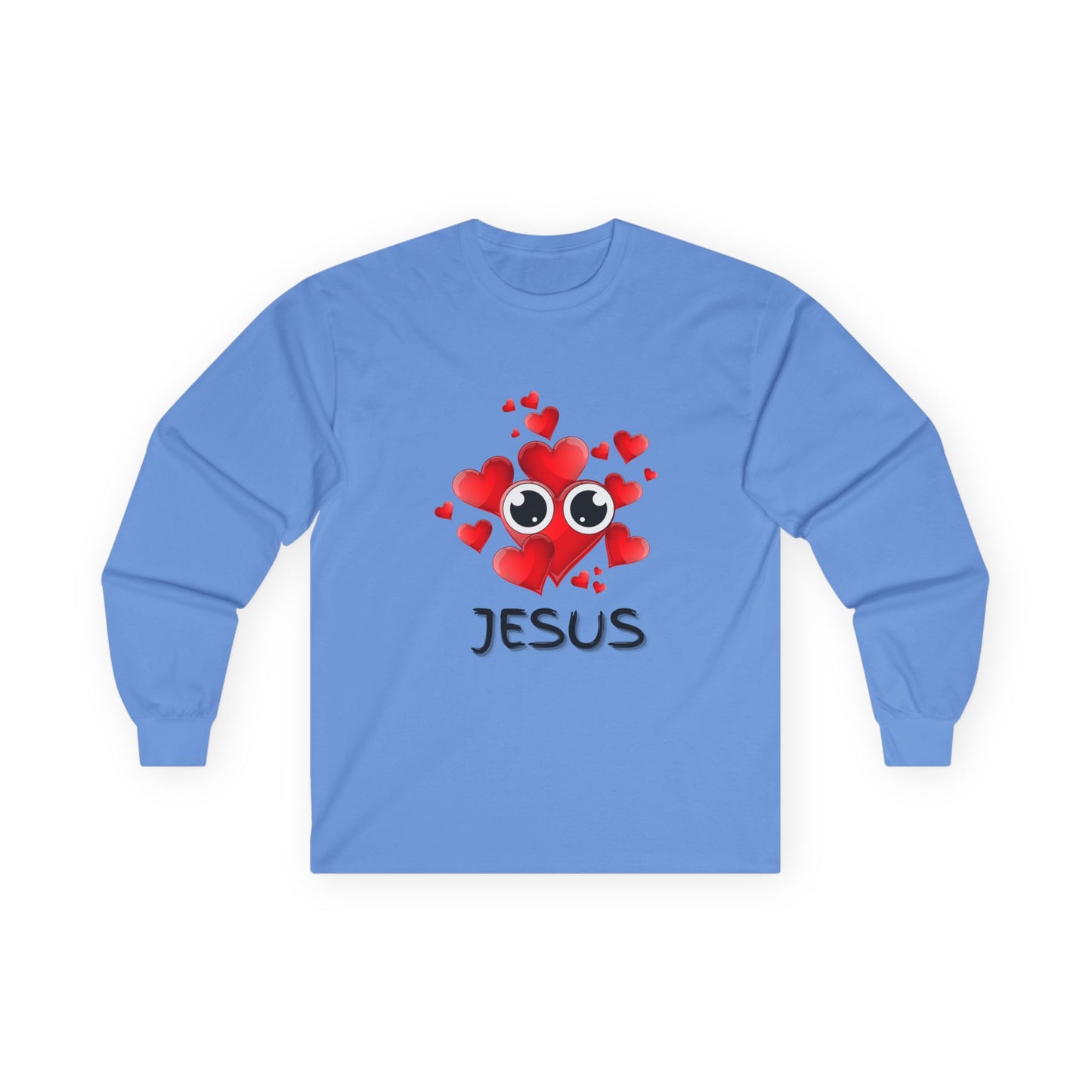 Eye Love Jesus Long-Sleeve - Black