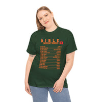 Bible Emergency Numbers Tee - Orange