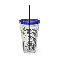 Characteristic Names of God 16oz Tumbler with Straw