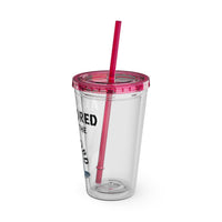 Anchored in the Lord 16oz Tumbler with Straw