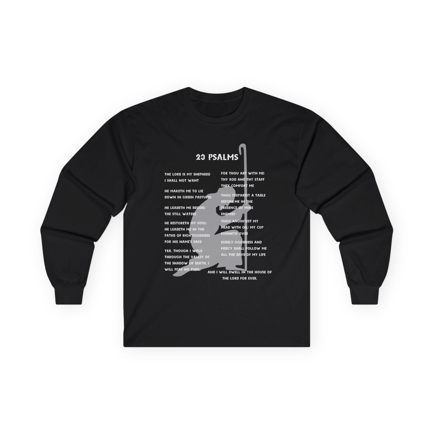 23 Psalms Long Sleeve - White