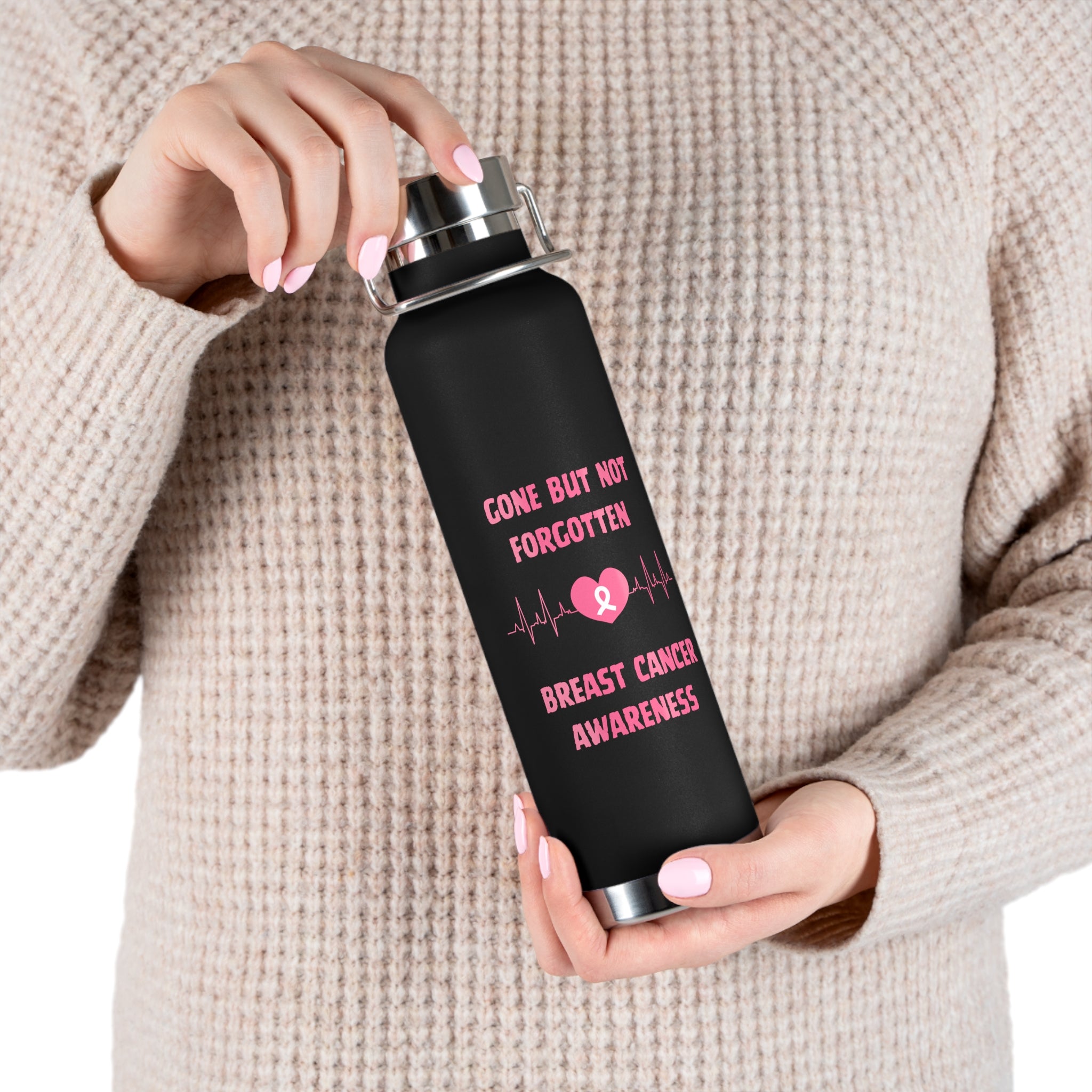 Gone But Not Forgotten 22oz Insulated Water Bottle