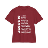 Christian JESUS IS T-shirt - 7X only - White