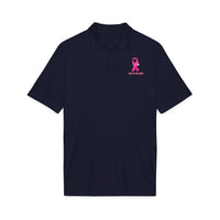 Breast Cancer Pink Ribbon “Stay in the Fight” Polo