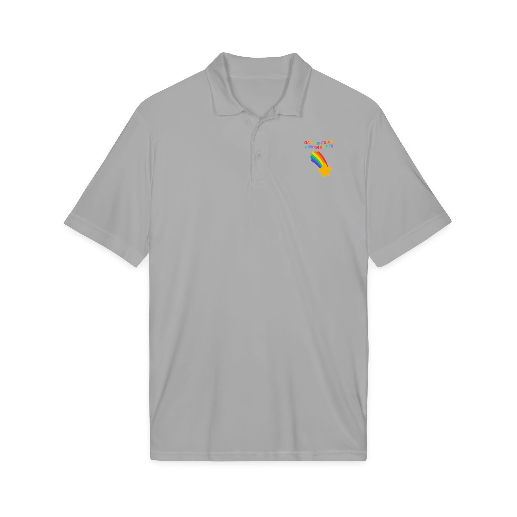 Gay Rights Shooting Star Polo