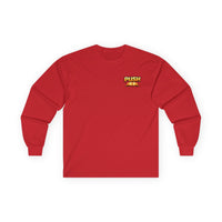 PUSH: Pray Until Something Happens Long Sleeve front/back - Bible