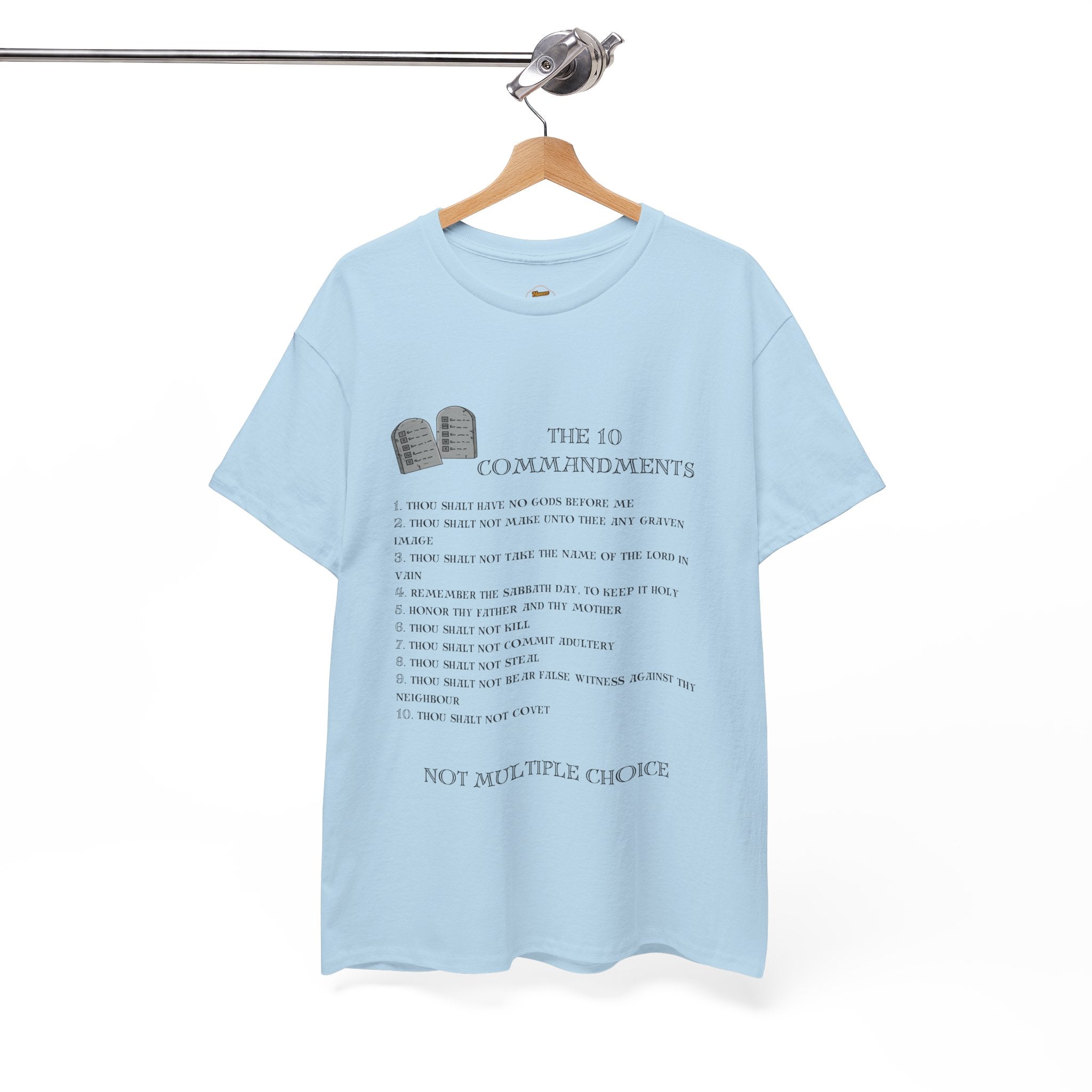 10 Commandments T-Shirt - Black