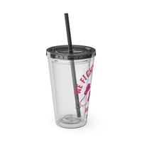 "We Fight Together" 16oz Tumbler with Straw Cup